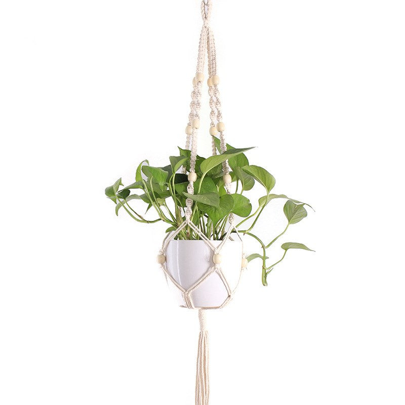 Hanging Net For Gardening And Greening Flower Pot