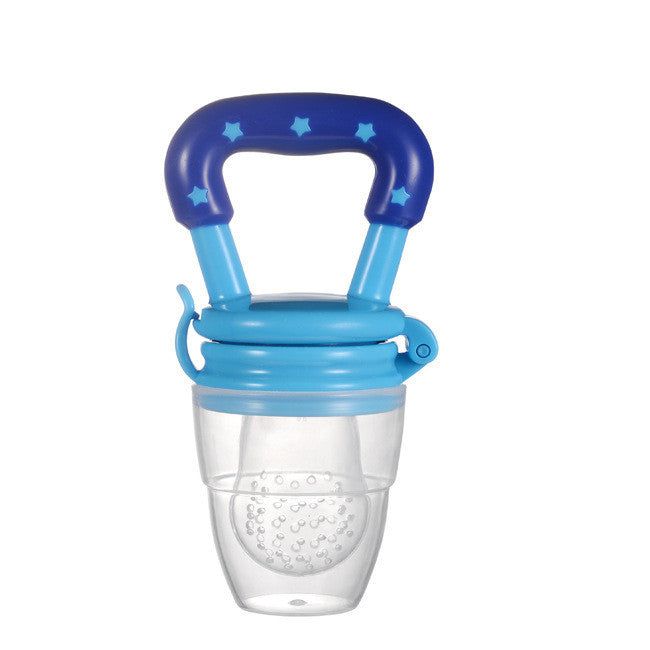 Baby Food Feeder with Pacifier Clip Holder