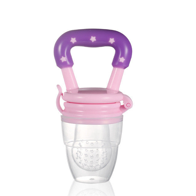 Baby Food Feeder with Pacifier Clip Holder