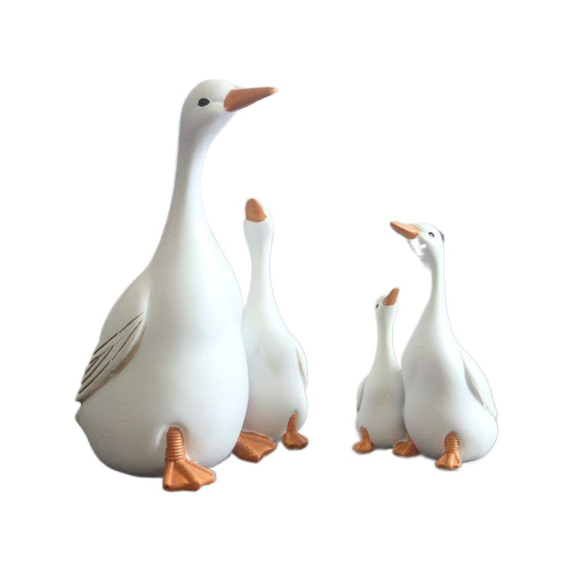 Garden Decoration Simulation Mother And Child Duck