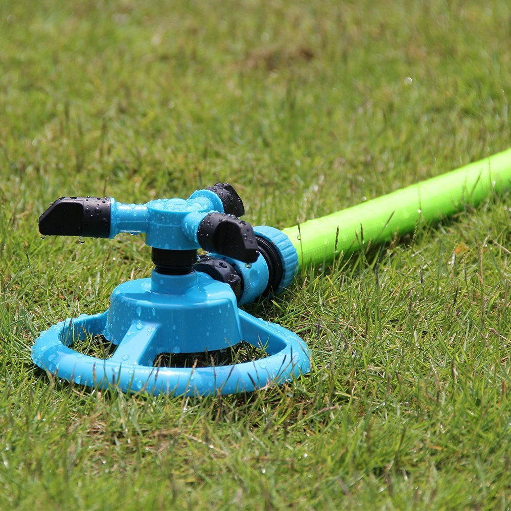 Automatic Garden Small Triple Rotary Lawn Sprinkler