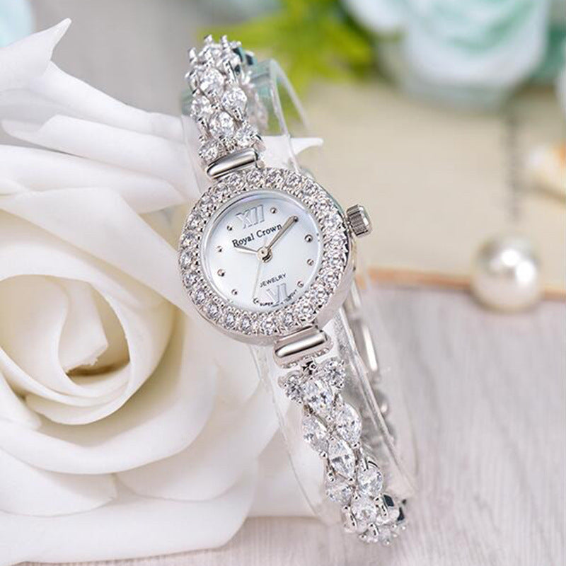 Watch Bracelet Quartz Full Star Diamond Women's Watch