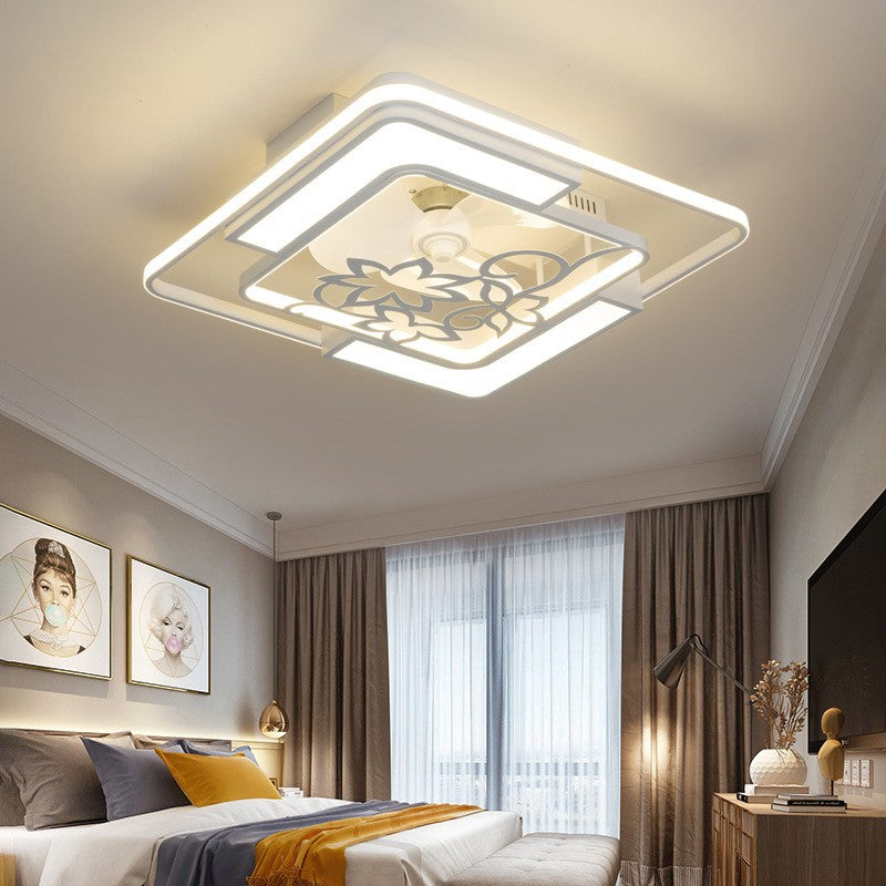 Ceiling Fan Light Thin Living Room Bedroom