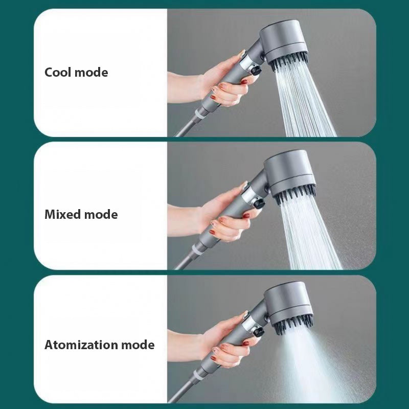 3 Modes Shower Head High Pressure Shower head Portable Filter Rainfall Faucet Tap Bathroom Bath Home Innovative Accessories