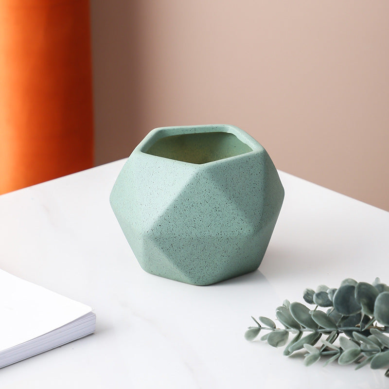 Creative Ceramic Flowerpot With Meat Home Gardening