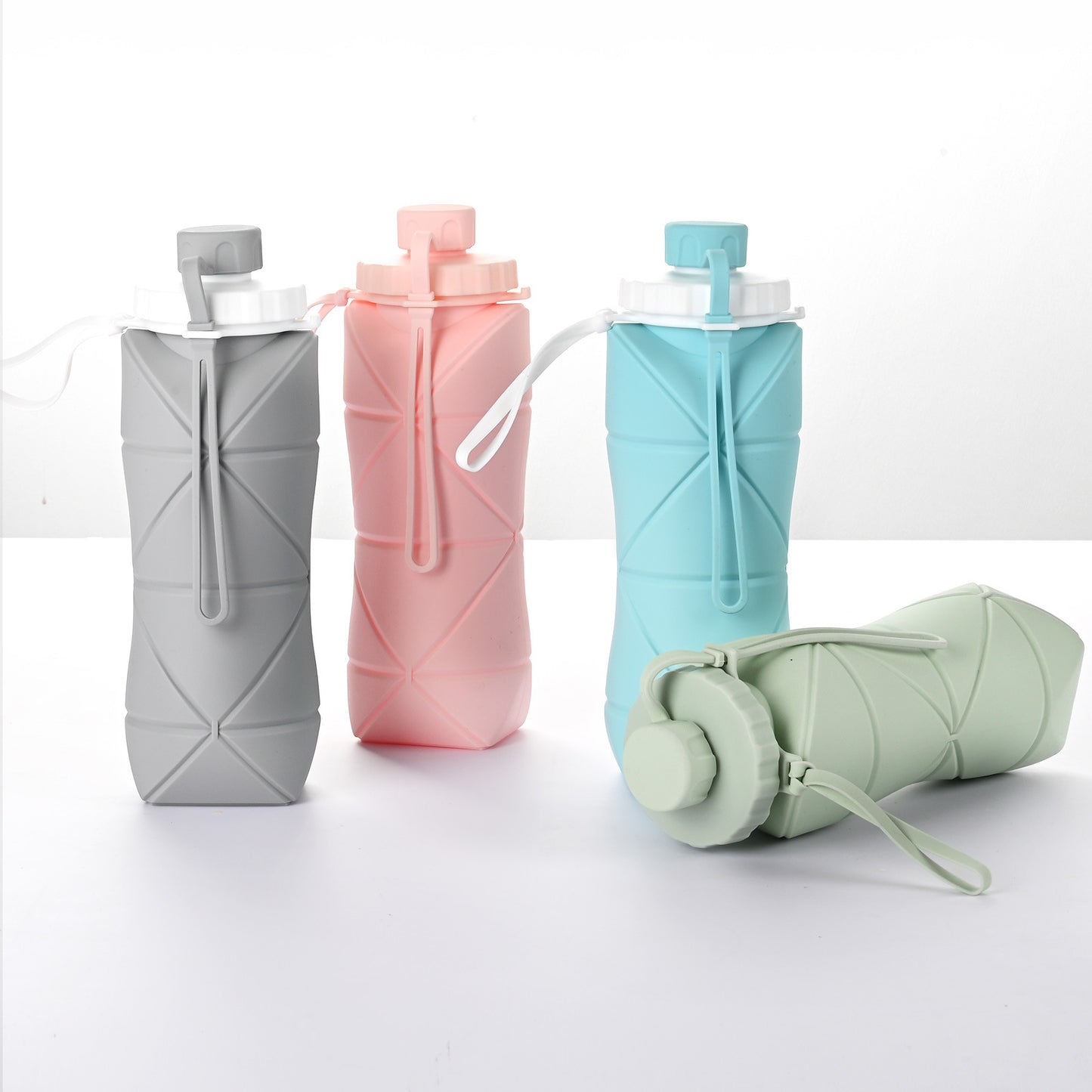 600ml Sports Folding  Water Bottle