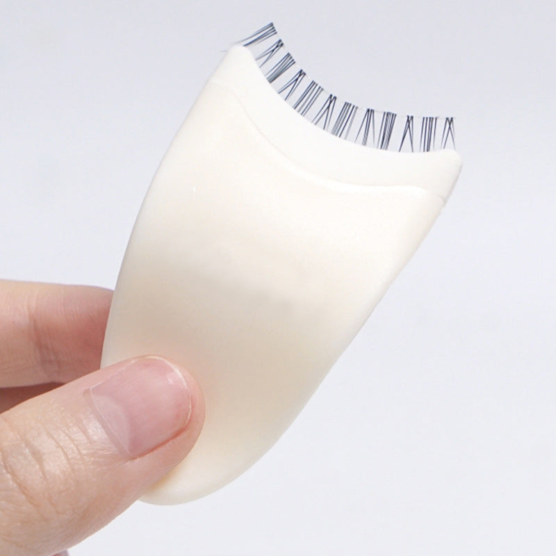 False Eyelash Assistant White Plastic Sticker Beauty Supplies Gadgets