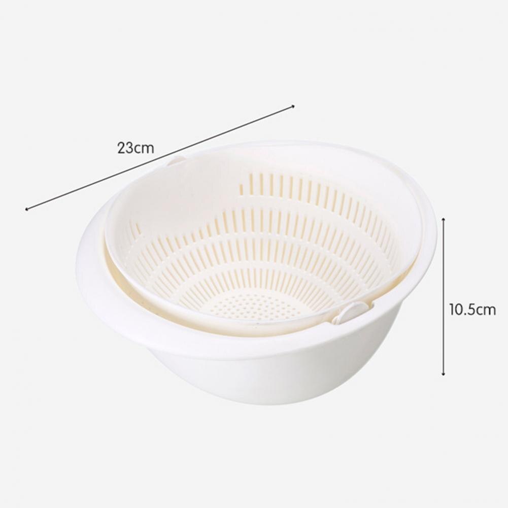 Drain Basket for Fruits and Vegetable Cleaning